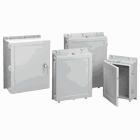 Hinge Cover Enclosure Quick-Release Type 4X, 24.25x20.25x10.00, Gray, Fiberglass