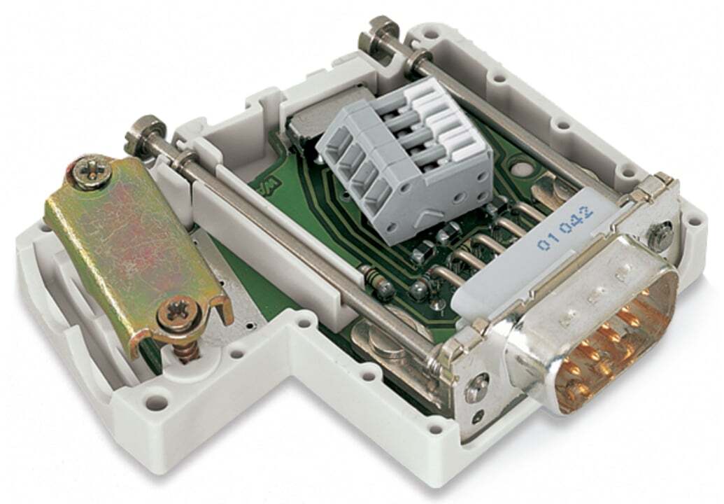 Fieldbus Connector PROFIBUS; with D-sub male connector; 9-pole