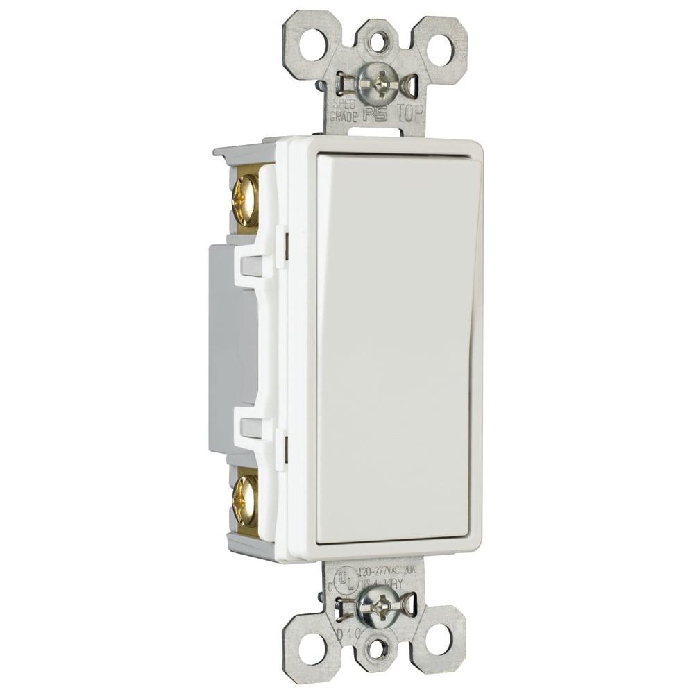 TM874WSL radiant 15 Amp 4-Way Switch Locator Light, White