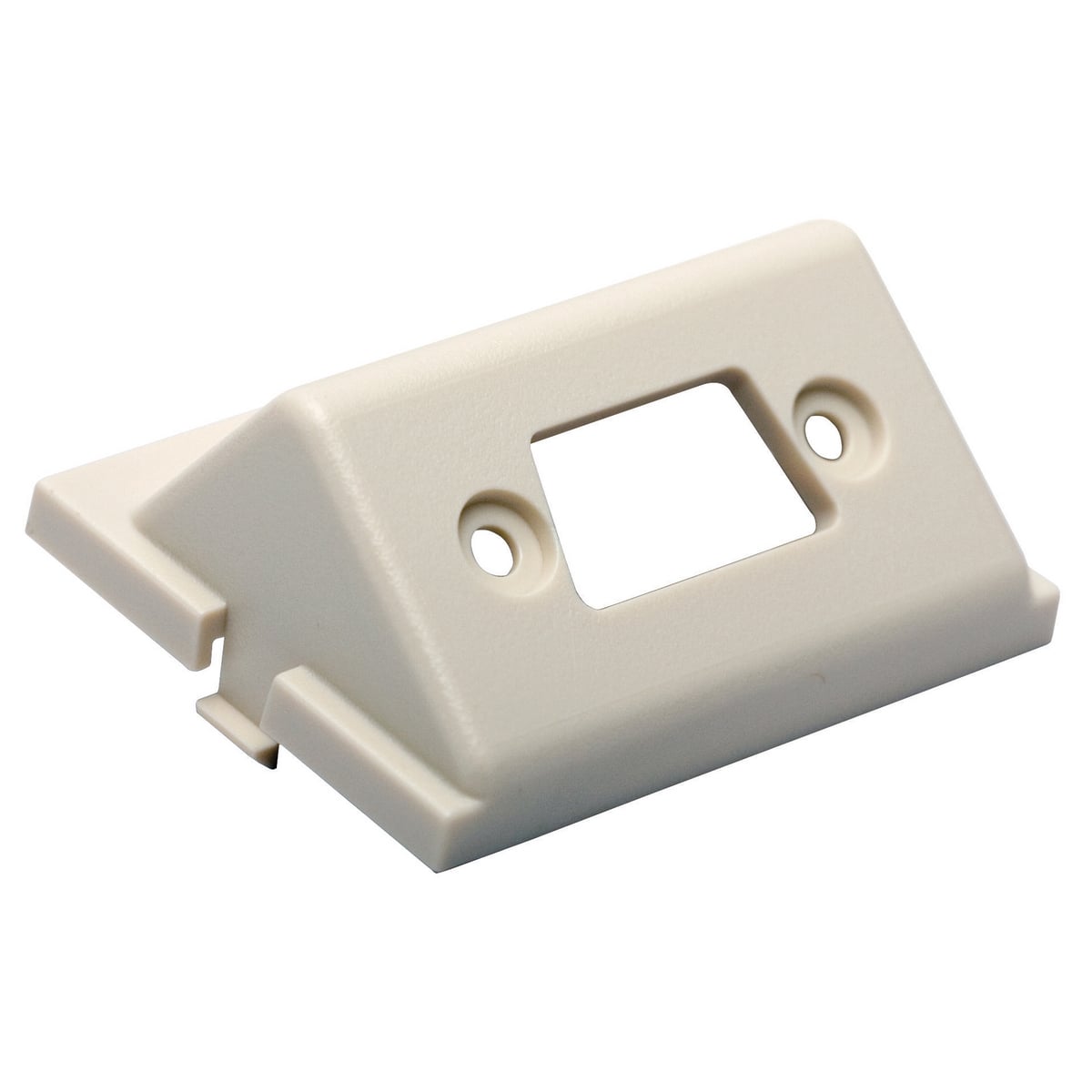 IMBDSA15OW 1.5-Unit Angled Standard Unloaded A/V Module, Snap-Fit Mount, Off-White