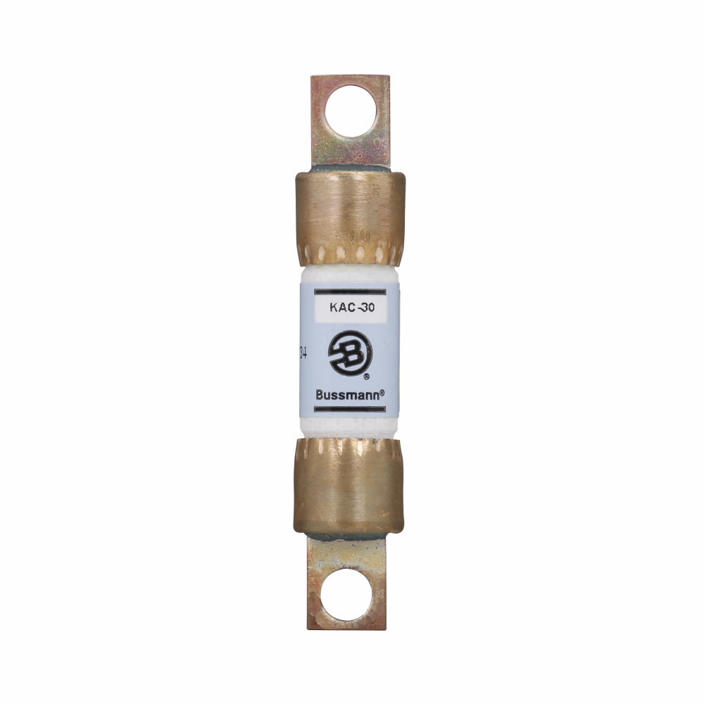 Eaton Bussmann series Tron KAC high speed fuse, 6A, 200 kAIC, Non Indicating, High speed fuse, Blade end X blade end, Stud