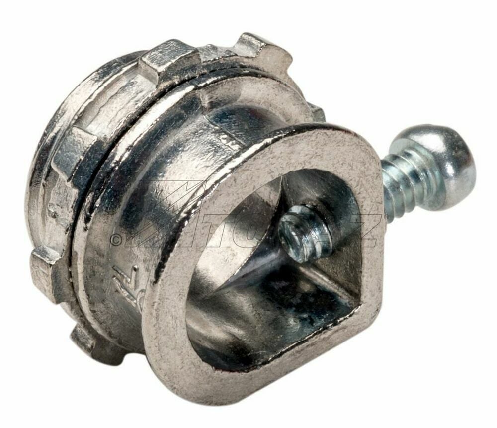 3/8" BX-Flex Straight Set Screw Type Connector