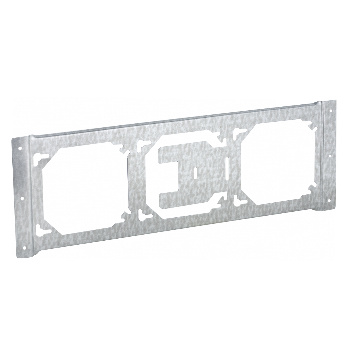 Fixed Position Box Mounting Bracket - for 4 In. and 4-11/16 In.SquareBoxes, (3) Box, for 16 In. On Center Studs
