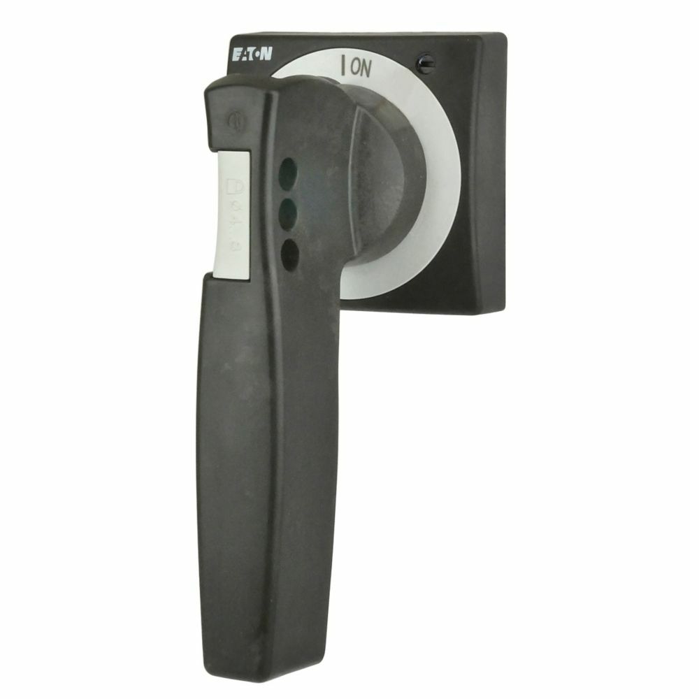 Eaton Bussmann series CCP/CCD handle, 200A & 400A,NEMA 1, 4X, 12, Long Black Pistol Left