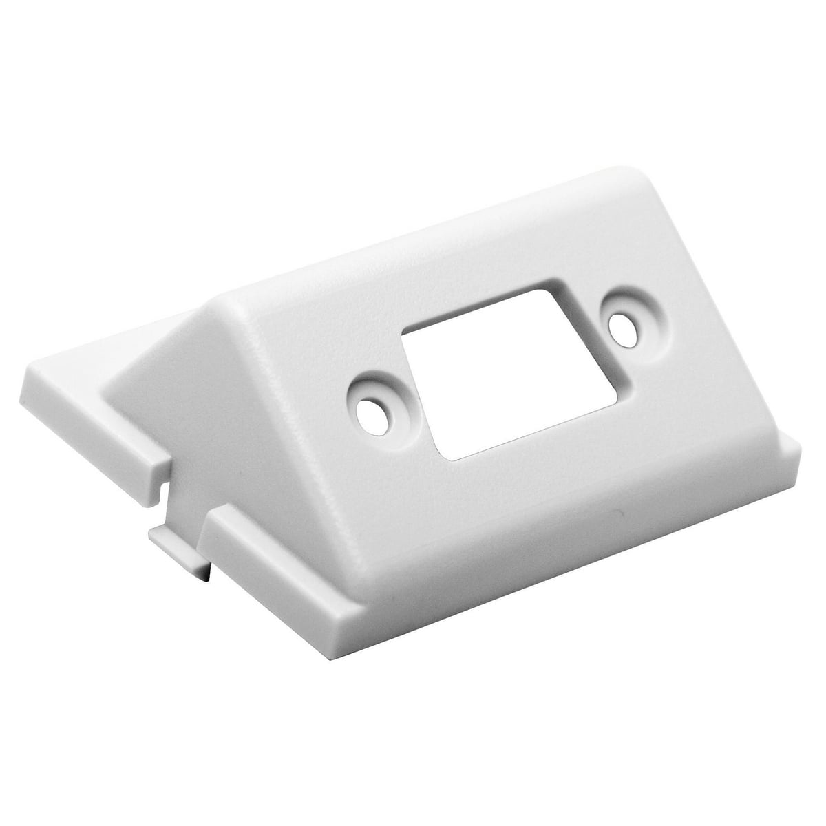 iStation Module, Angled, D-Sub, Unloaded, 1.5-Unit, White