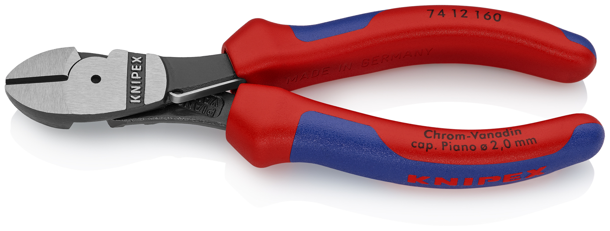 High Leverage Diagonal Cutters-Spring, 6 1/4 in., Multi-Component