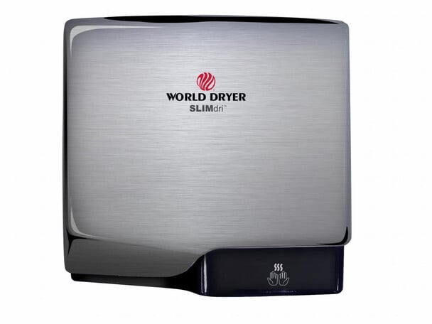 SLIMdri High Efficiency Automatic ADA Hand Dryer, Brushed Stainless Steel