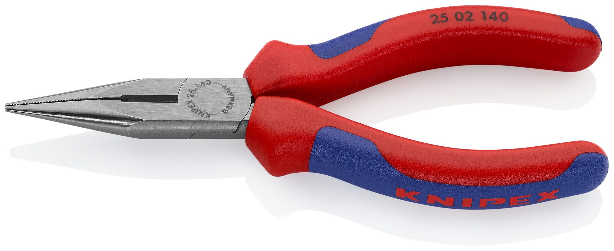 Long Nose Pliers with Cutter, 5 1/2 in., Multi-Component, Polished