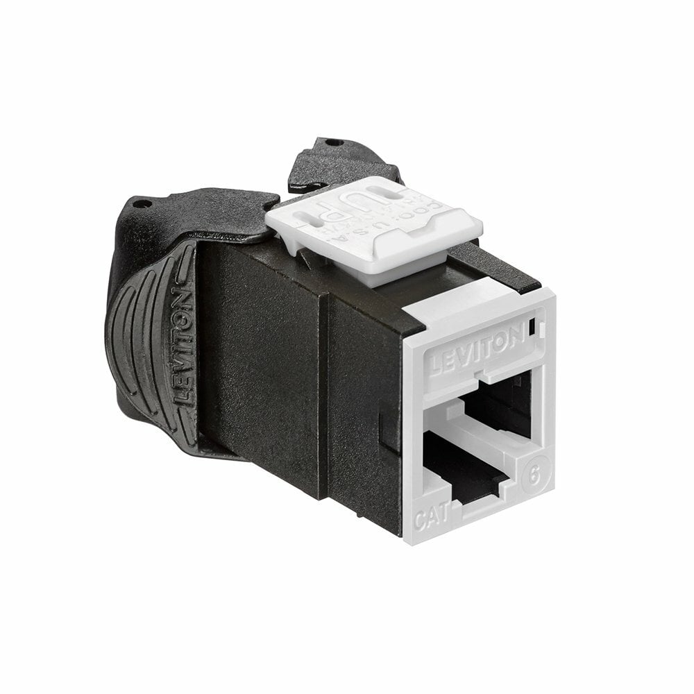 Atlas-X1 Cat 6 UTP QuickPort Connector, White