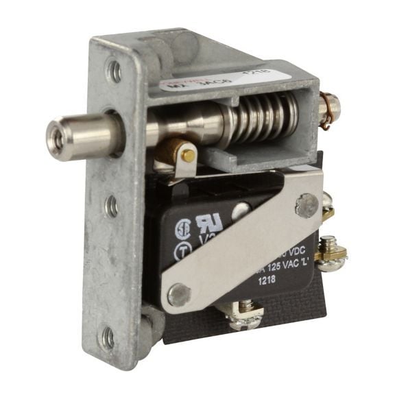 MICRO SWITCH AC Series Door Switch, Single Pole Double Throw Circuitry, 5 A at 250 Vac, Rod Actuator, Silver Contacts, Quick Connect Termination