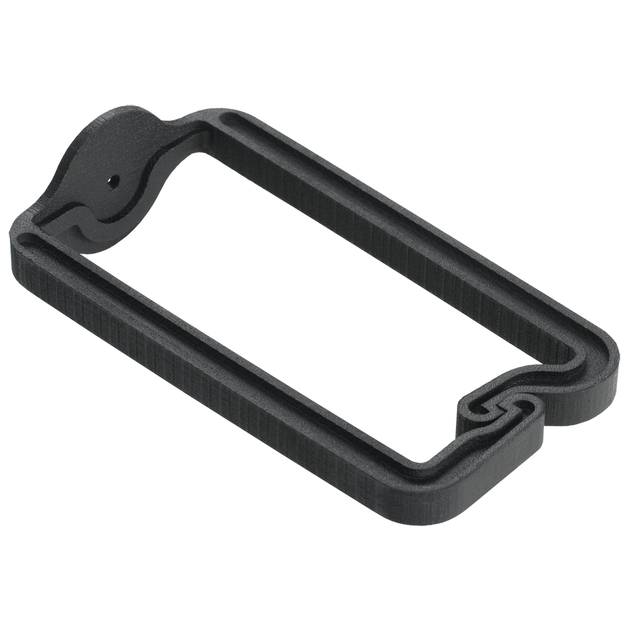 D-Ring Cable Managers, 3.00x5.33, Black, Plastic