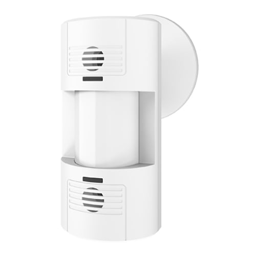 Lutron LOS Series Wall-mount Occupancy Sensor, Dual Technology self-adaptive, White finish only, 20-24VDC