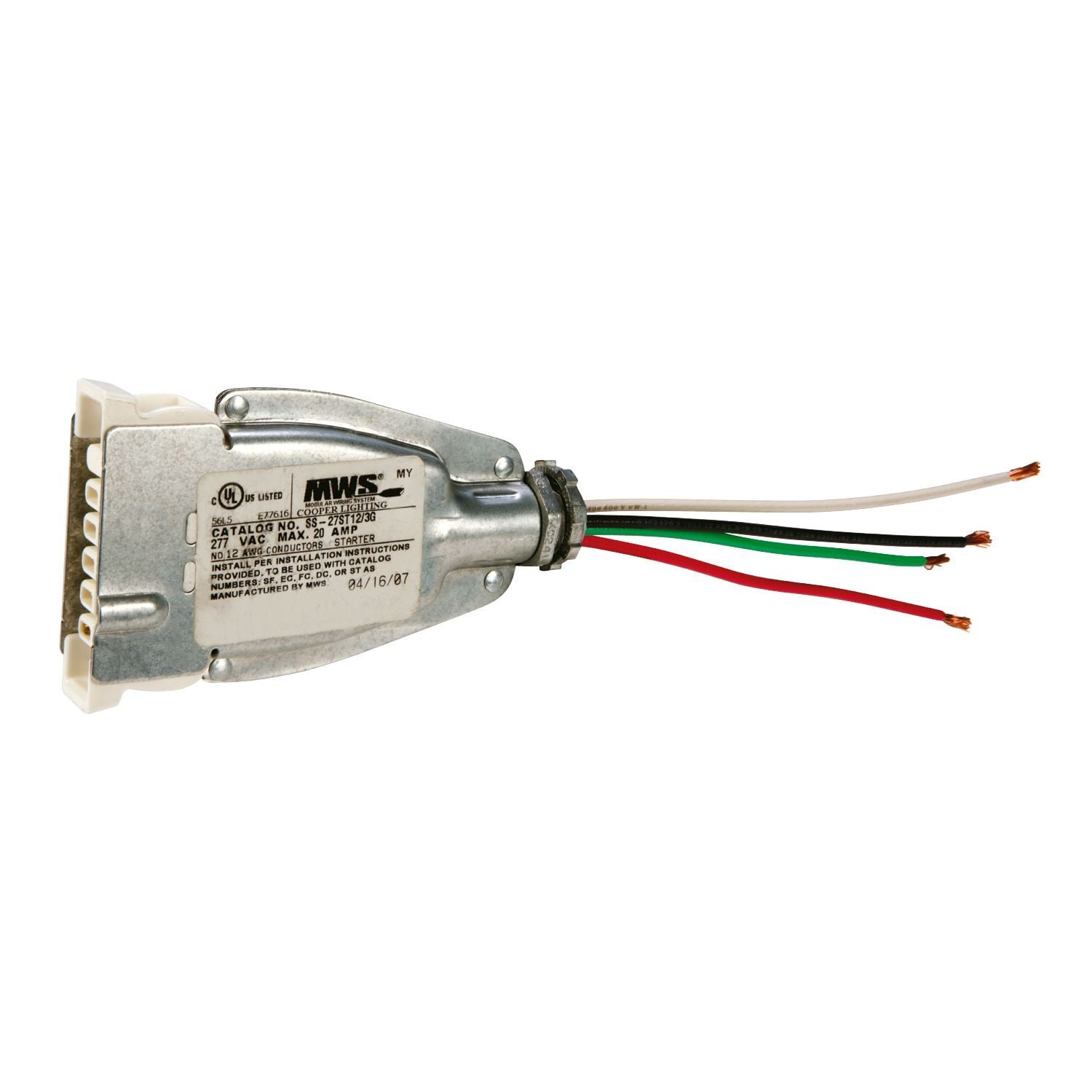 277V 1-HOT, NEUTRAL AND GROUND