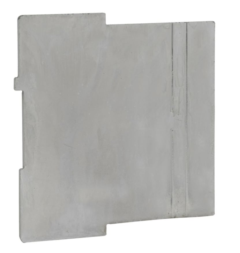 TP861 Thepitt Square Box Partition, 4 in L, Steel, For Use With 1-1/4 in, 1-1/2 in and 2 in Raised Covers