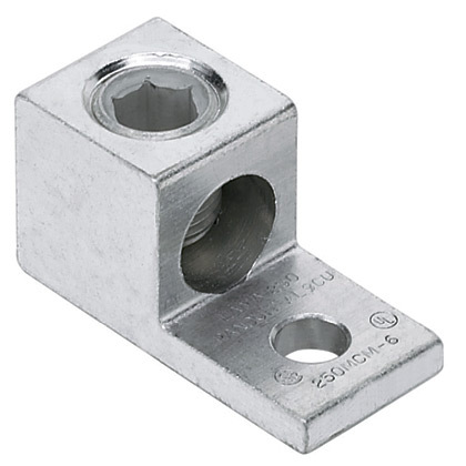 Aluminum Mechanical Lug, 1 Hole, 1 Barre