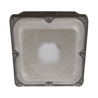 Vela 80-Watt Outdoor LED Canopy, Bronze, 5000K