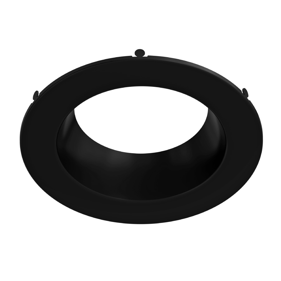 DLTRIM/CRLEDFA6R-BS DLTRIM 6 in Round Downlight Color Trim, 4-1/8 in Dia Inside x 7-7/16 in Dia Outside, LED Lamp, For Use With Field Adjustable Commercial Downlight, Metal