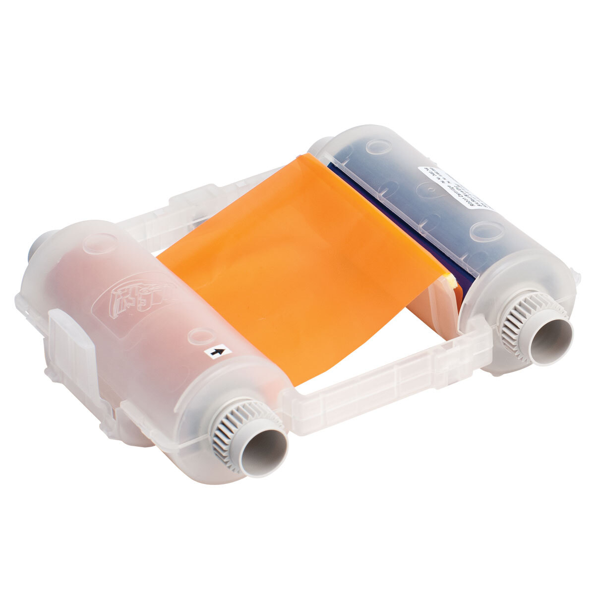 51447 R10000 4-Color Industrial Grade Printer Ribbon, 200 ft L x 4.11 in W, Resin, Black/Blue/Orange/Red