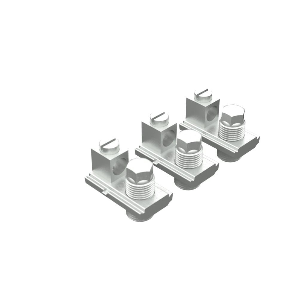 Tap Connector Kit External Hex Slide Nut with 14-1 Aught box connector 300V Max 3 Per Kit