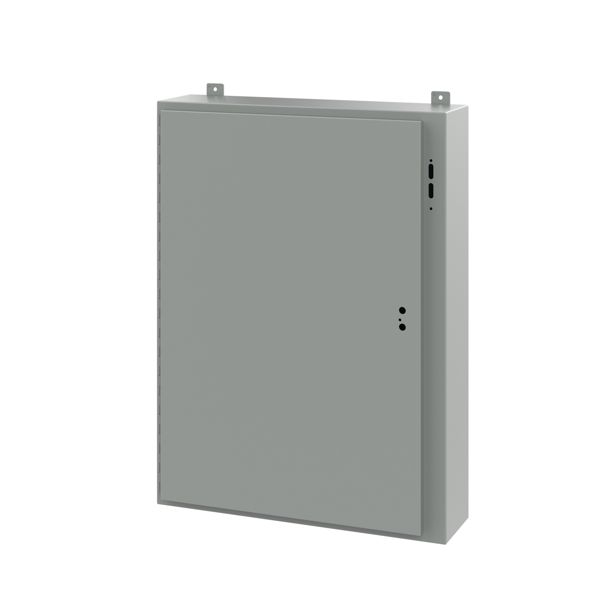Disconnect Enclosure without Handle Type 12, 42.00x31.38x8.00, Gray, Steel