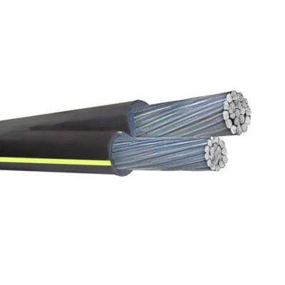 Duplex Underground Residential Distribution (URD) Wire, Aluminum Conductor, 2-4, Wittenberg, 1000 Foot Reel