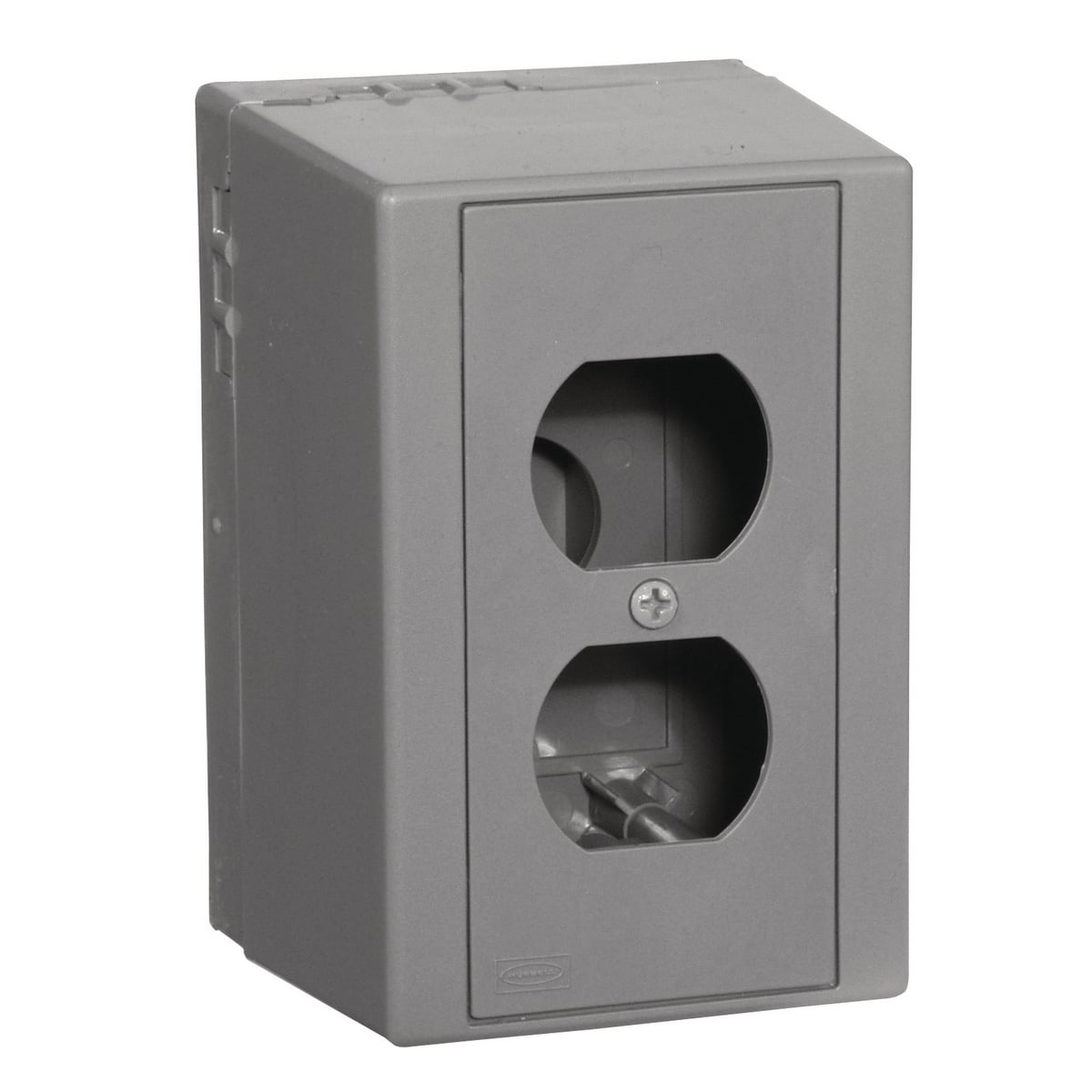 DIN Rail Utility Box, Kit Only, Gray with Aux Contact.