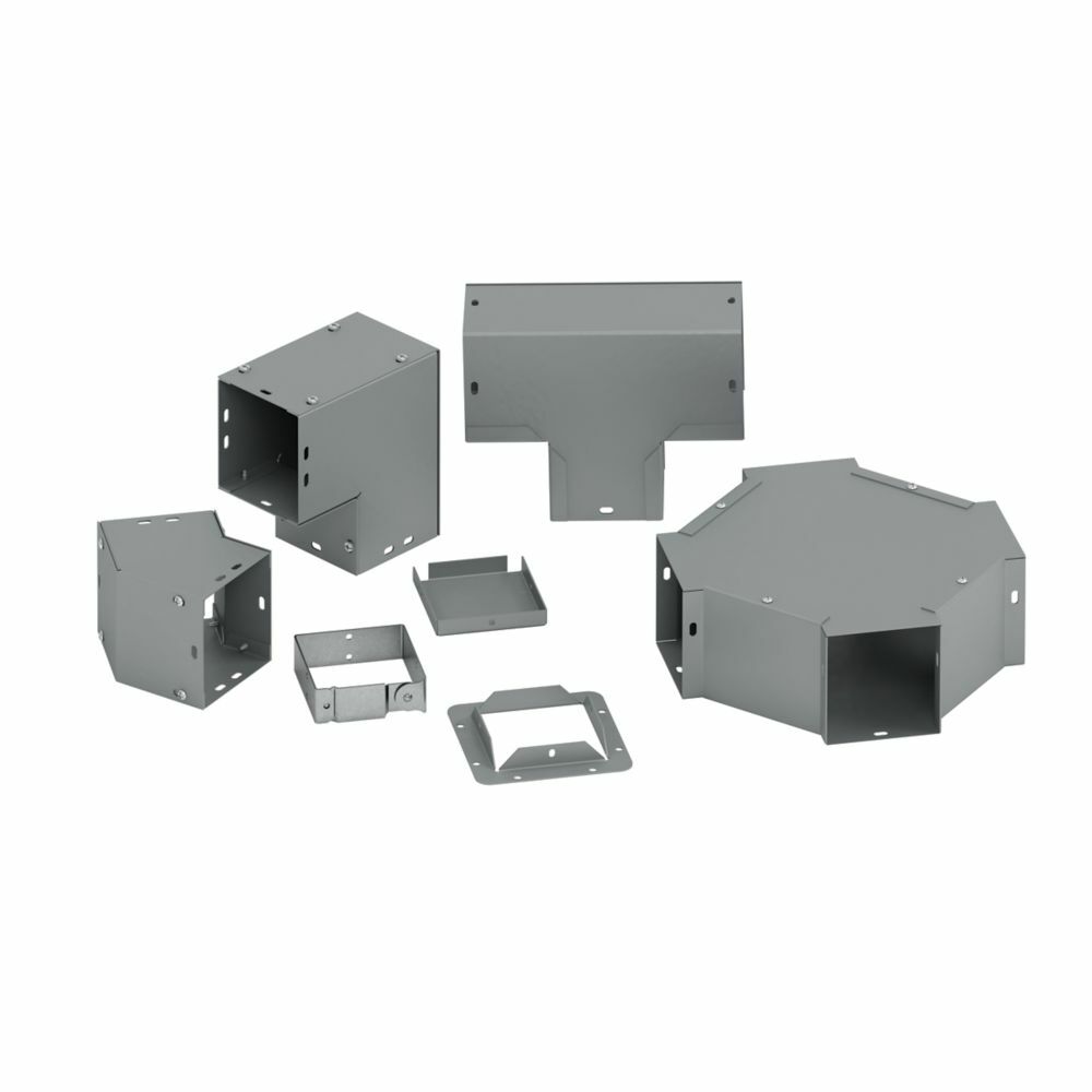 wireway hanger, Wireway hanger, NEMA 1, Steel, ANSI 61 gray painted, 12" X 12"