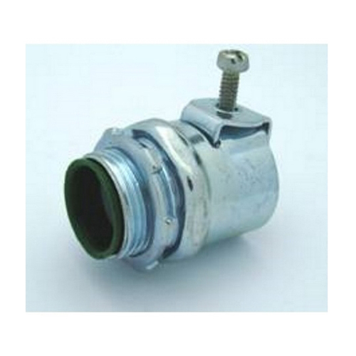 3/4" Steel U Shaped Strap Connectors, Insulated