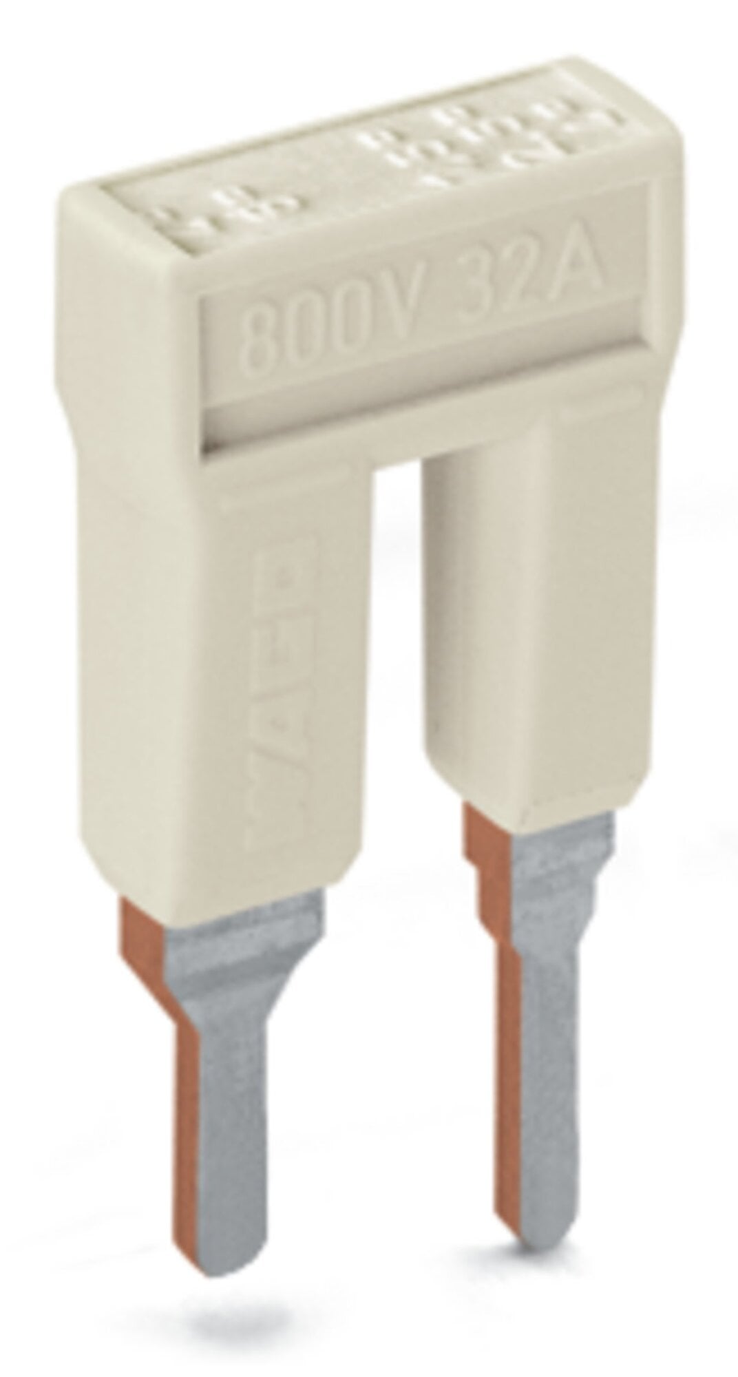 Step-down jumper; from 2006/2004 to 2004/2002/2001 series; from 2206/2204 to 2204/2202/2201 series; insulated; light gray