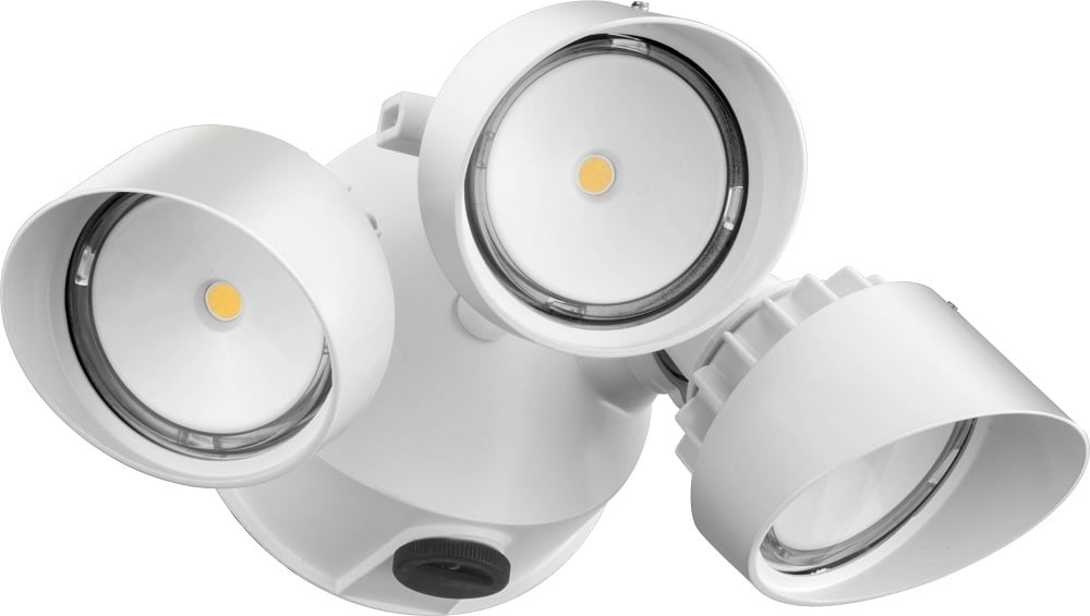 LED motion security floodlight, 40K color temperature, 120V, White, SKU - 232VWL