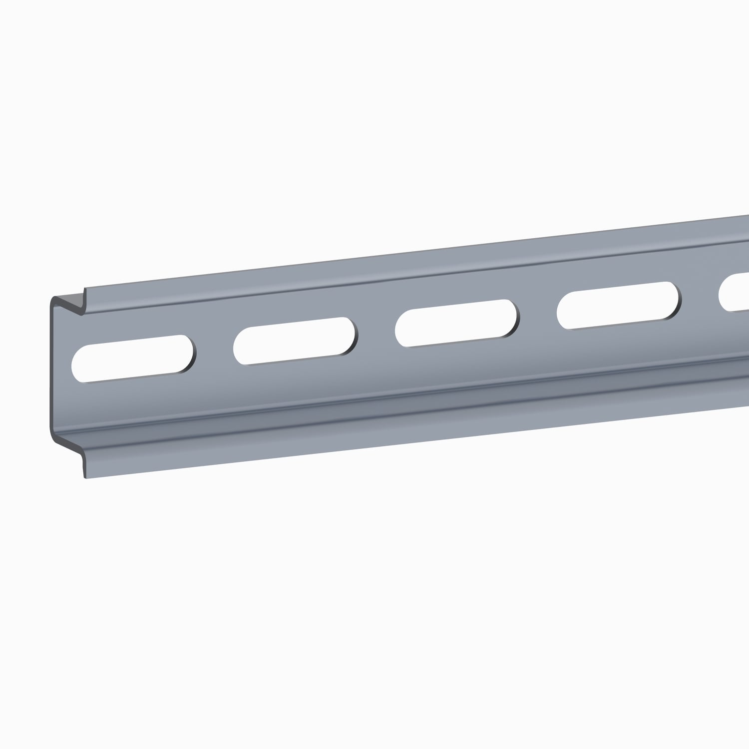 One symmetric mounting rail perforated 35x15 L2000mm, Order by Multiples of 10 units