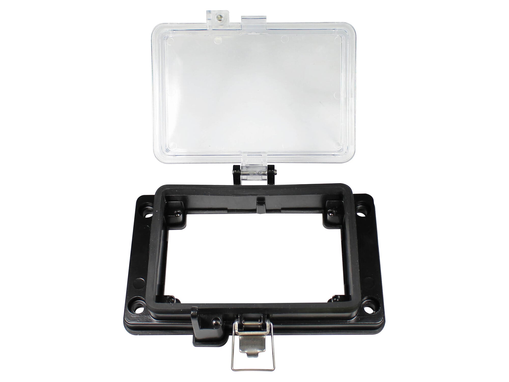H-SERIES THRU-VIEW SIZE 48 DIN HOUSING, UL TYPE 4X, NO INSERTS