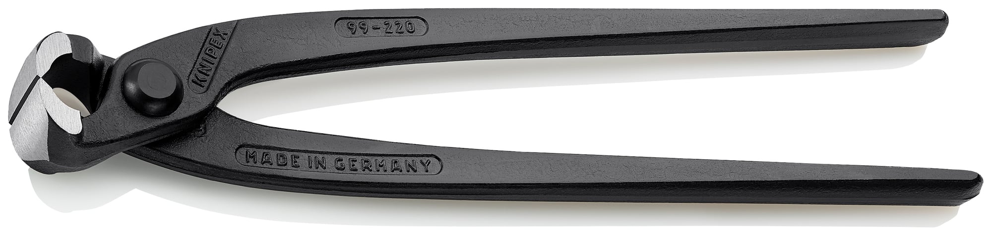 Concreters' Nippers, 8 3/4 in., Bare Handles, Polished