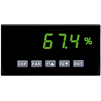 PAX® Process Input Meter, Green Display, DC Powered