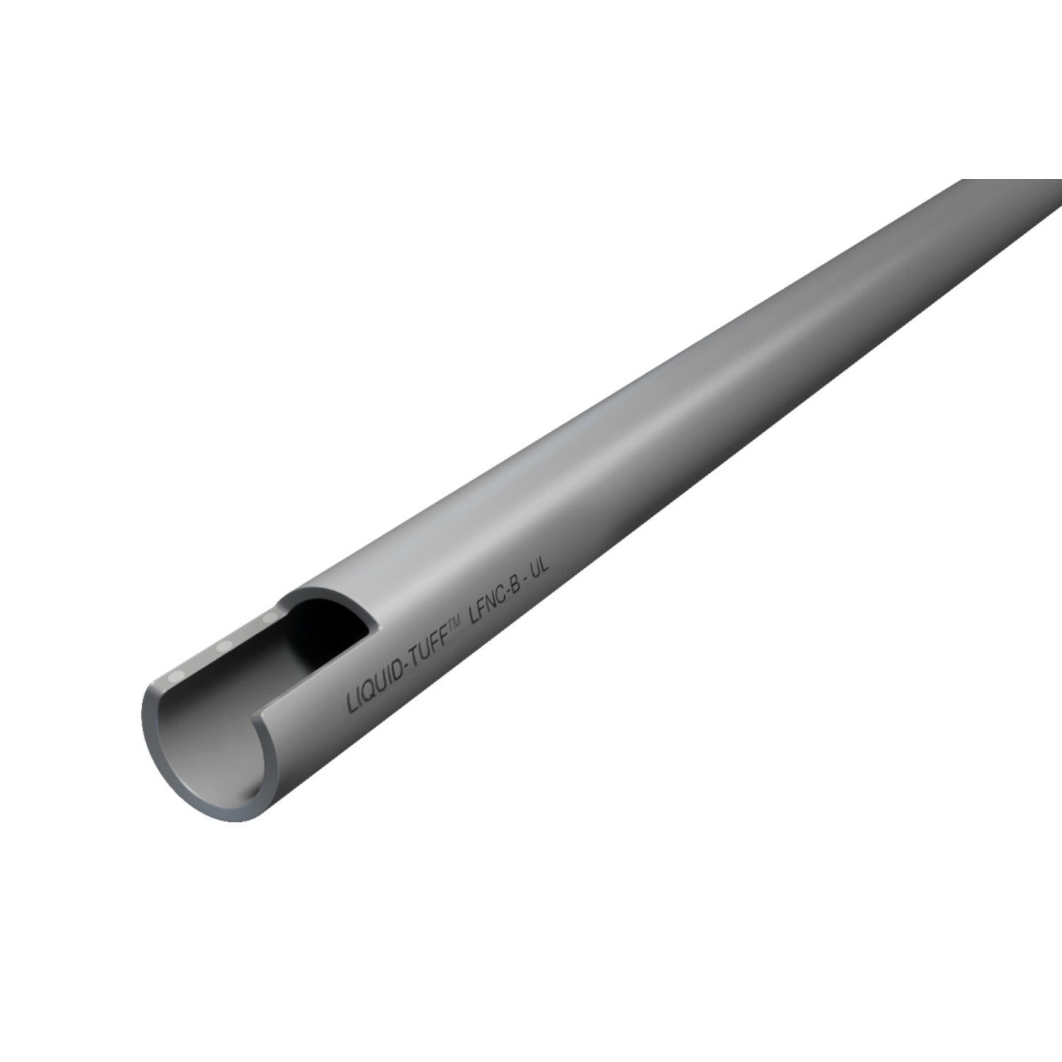 UL Liquidtight Flexible Nonmetallic Conduit, Type LFNC-B, 6000 Series, Liquidtight Flexible Nonmetallic Conduit. Rugged Sunlight and Oil Resistant PVC Construction . Color: Gray, 1/2 inch Diameter, 100 Foot Carton