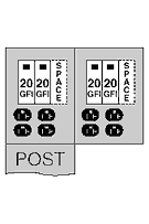 Midwest Electric?s metallic RV units are manufactured using 16-gauge, galvanized zinc-coated steel and NEMA 3R construction, which resists corrosion and fading and provides lasting service in outdoor applications.  Units are available in surface mount and earth burial or padmount posts, offering a wide range of receptacle configurations to fit your needs.
