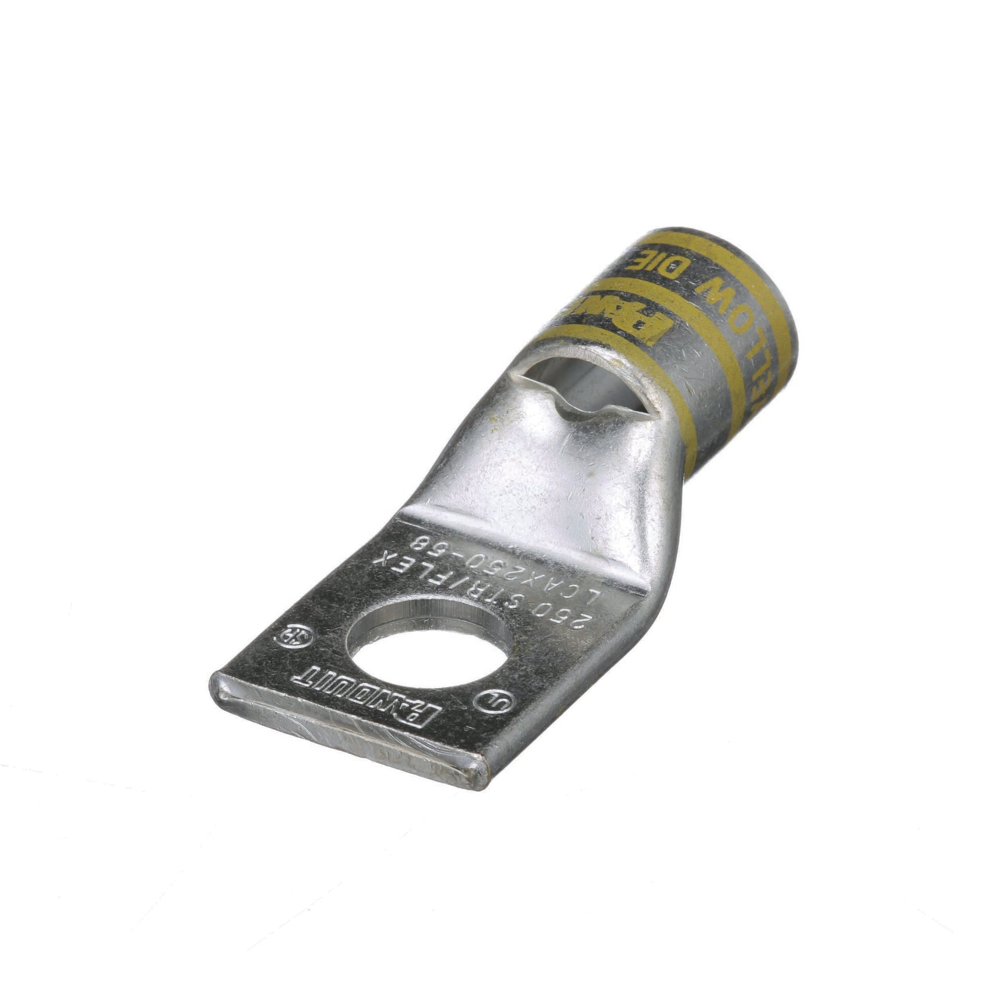 Copper Compression Lug, 1 Hole, 250 kcmi