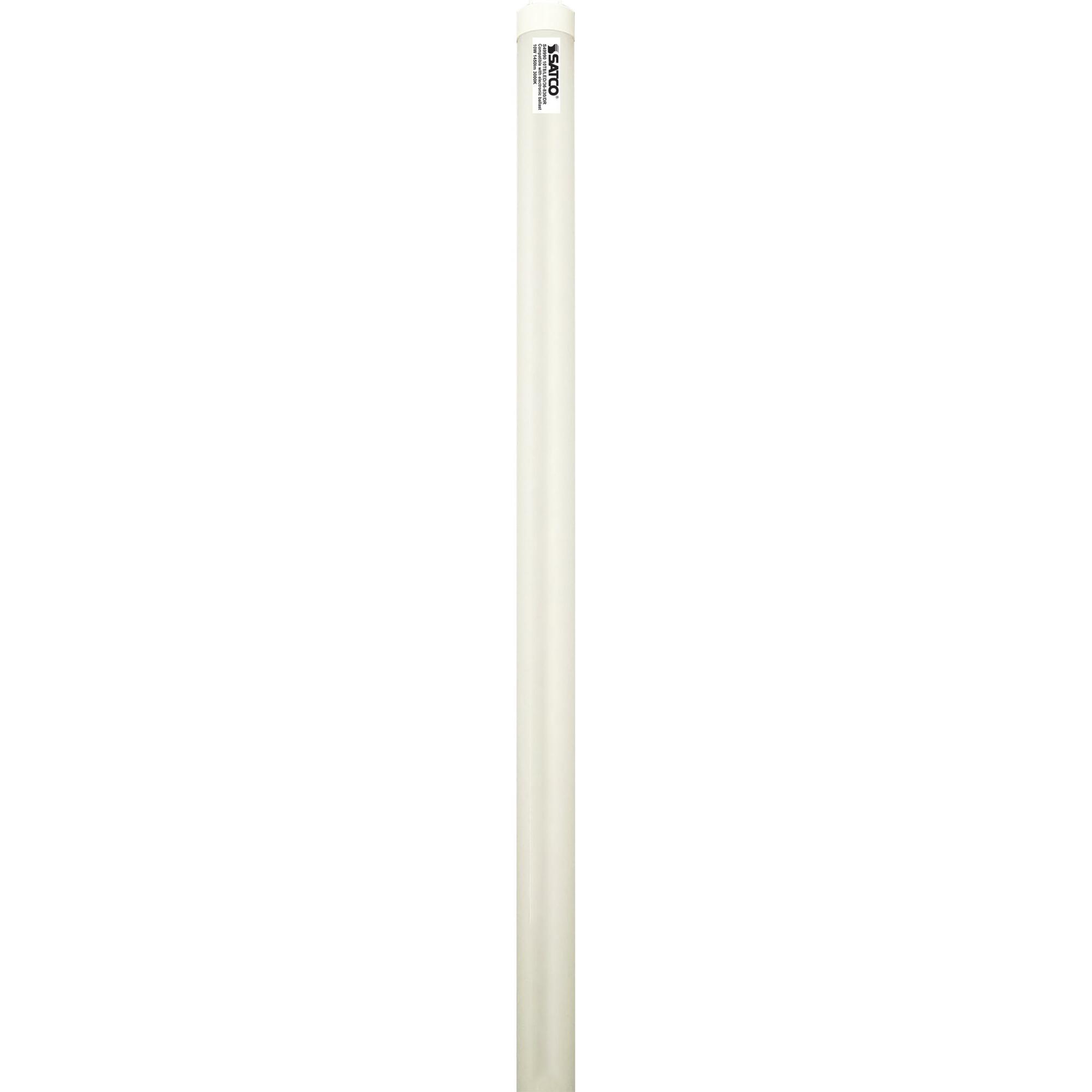 10 Watt 3 Foot LED T8 Lamp - Medium Bi Pin Base - 3000K - 50000 Average Rated Hours - 1450 Lumens - Type A - Ballast Dependent