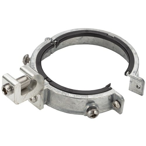 Split Bushing, Threadless, Insulated, Grounding, Zinc Die Cast, Size 4 Inch. 6 to 250 MCM Grounding Lug