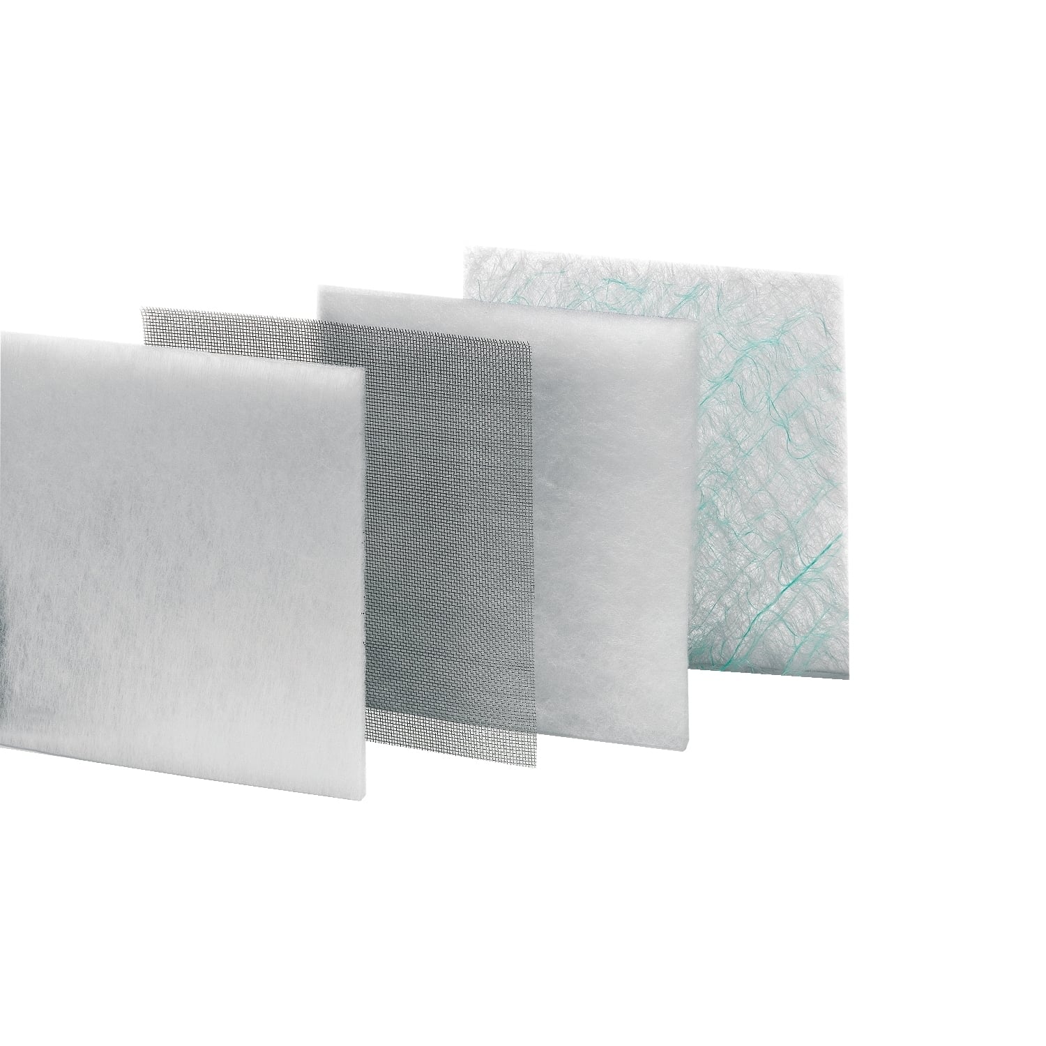 Fine filter G4 for outlet grille or fan cut-out 223x223mm ext dim 268x248mm