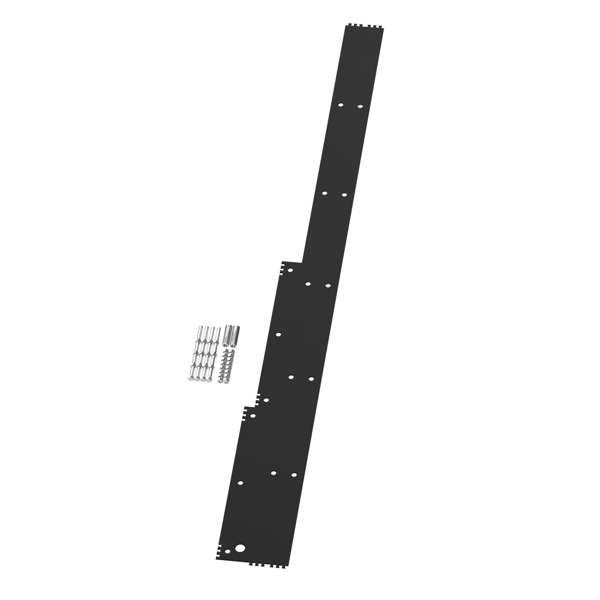 Universal Free-Stand Baying Gasket Kit, 84.13x18.11x0.13, Black, Rubber