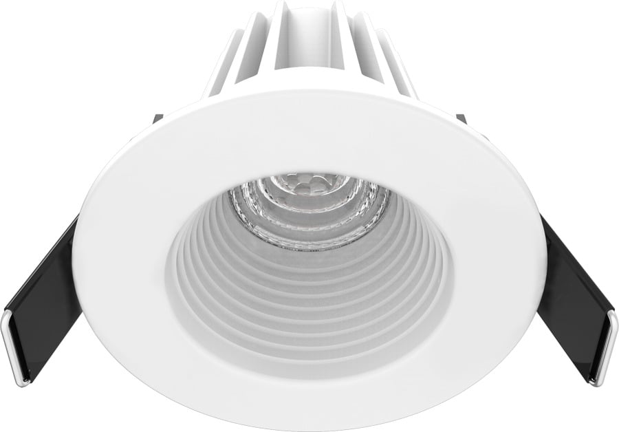 Down LightRes 2 Inch Recessed 8W,650Lm, 90CRI, 2700k, 120V Baffle