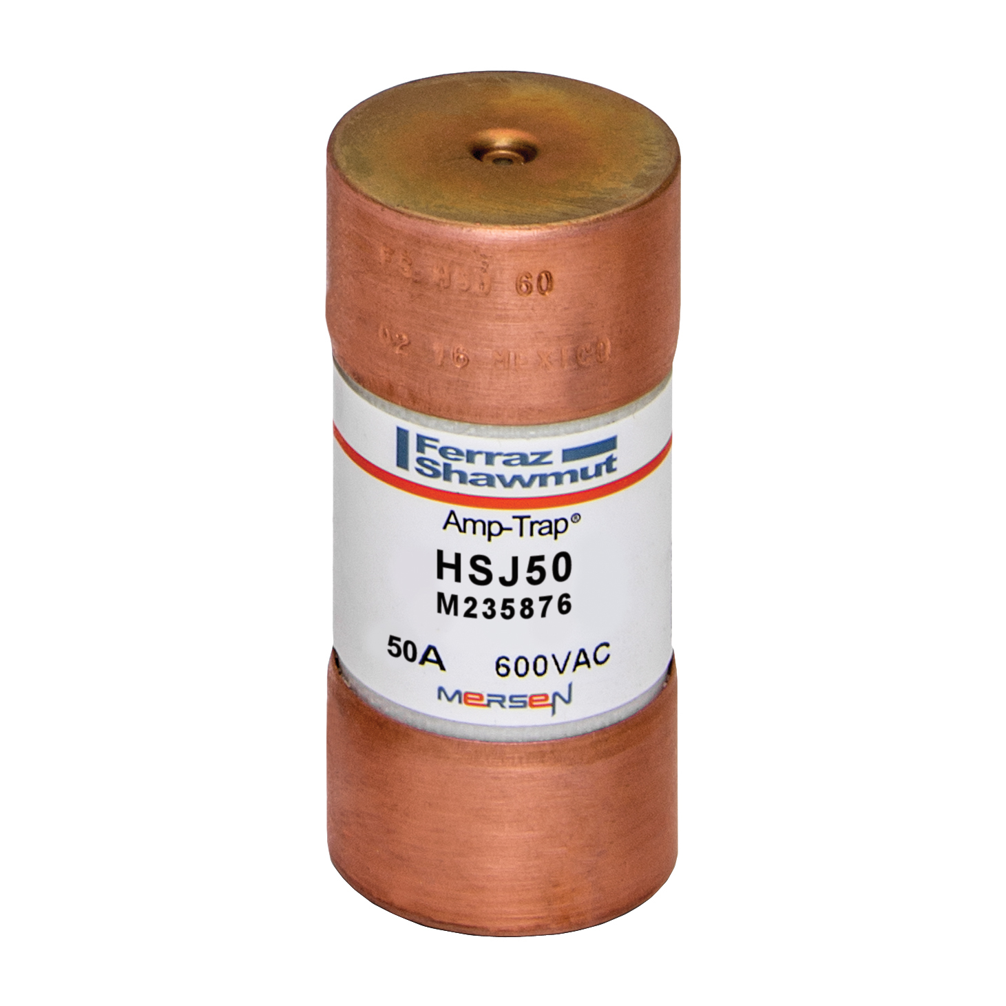 Fuse HSJ - Class J - High-Speed 600VAC 500VDC 50A Ferrule