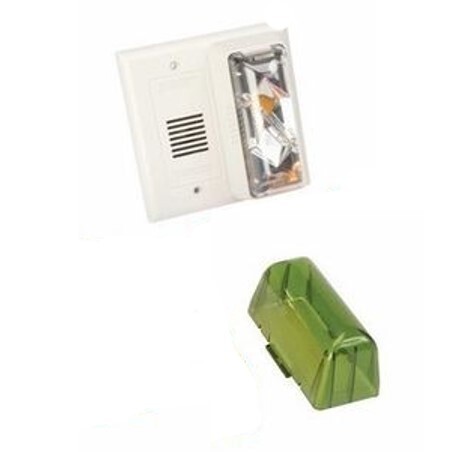 Horn/Strobe 24-Volt AC/DC 50/60-Hz, Green