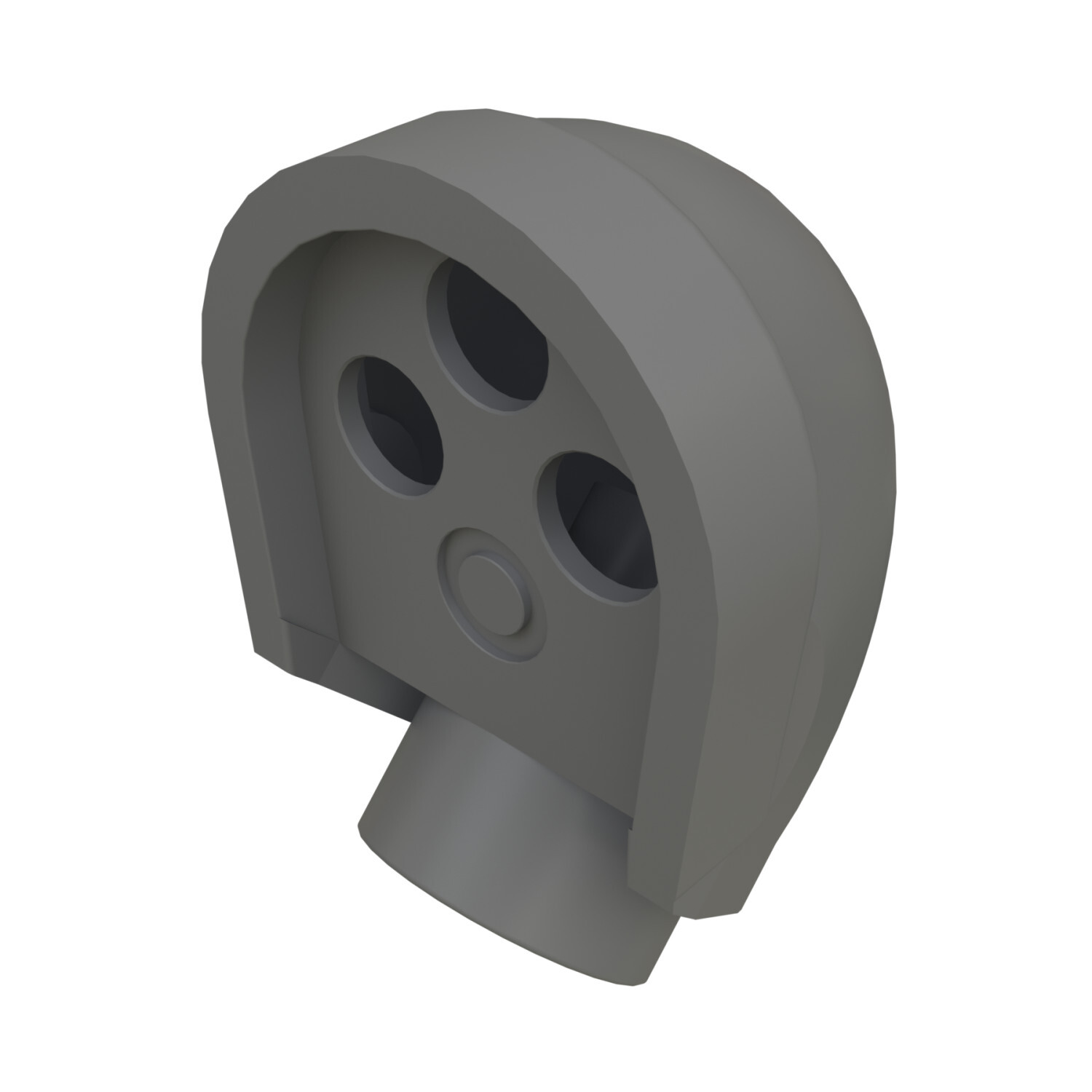 1 in PVC Service Entrance Head, Weatherhead Cap, Molded