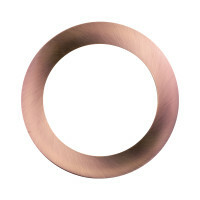 Round Aged Copper Faceplate for NICOR DLE6 Series Downlights (Round)
