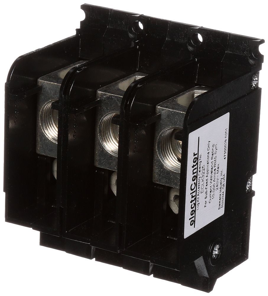  Low Voltage Residential Specialty Load Centers Lug Kits. 3 Pole sub feed lugs-uses 6 spaces.