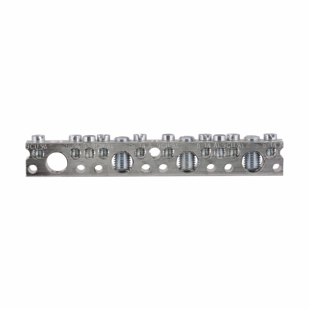 Eaton CH Loadcenter and Breaker Accessories - 13 Terminal Ground Bar Kit,1-3/4 in mounting hole distance,Ground bar kit,CH,13 terminals,0.75 in,CH and BR loadcenters