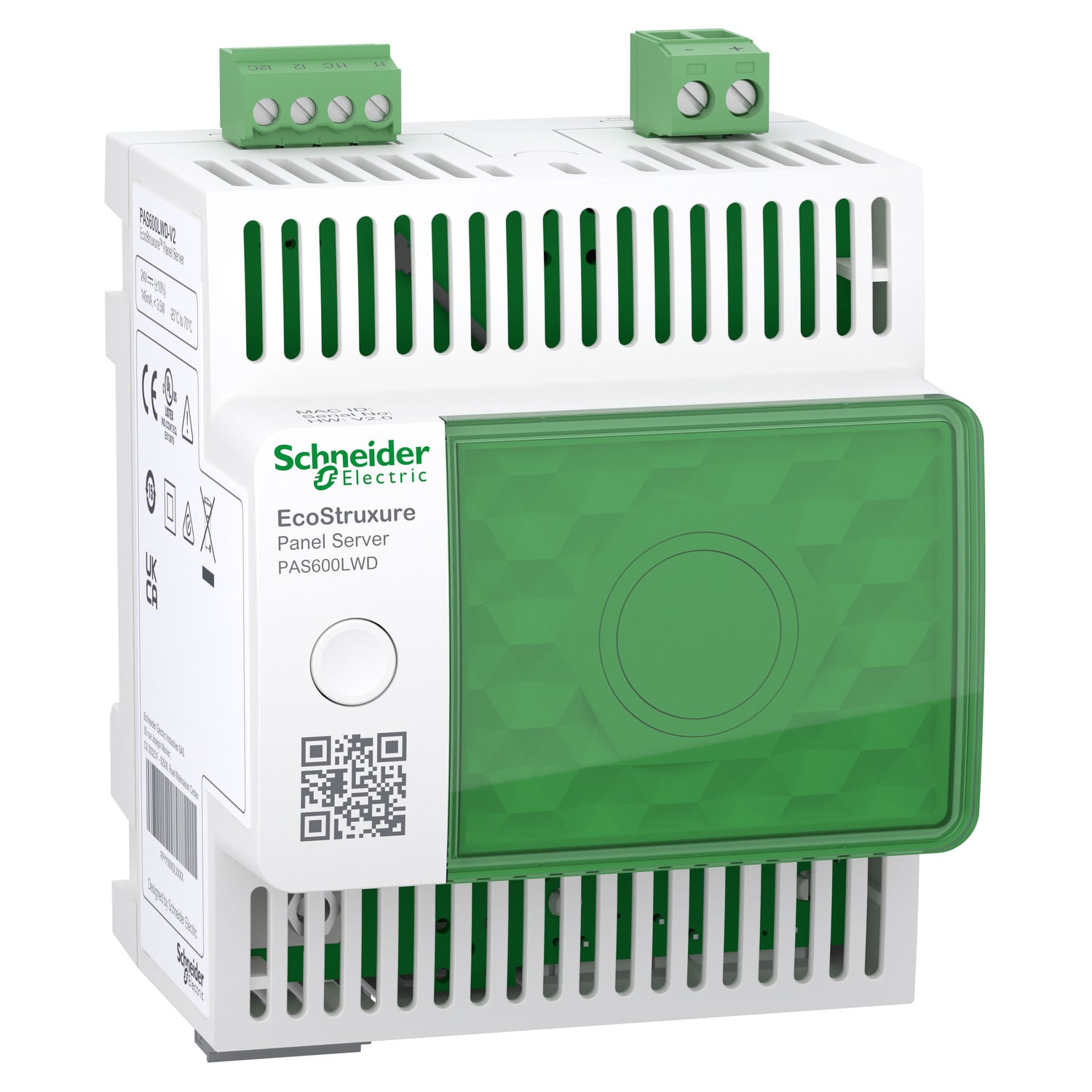 EcoStruxure Panel Server Wired by Design - universal concentrator modbus gateway 24 VDC