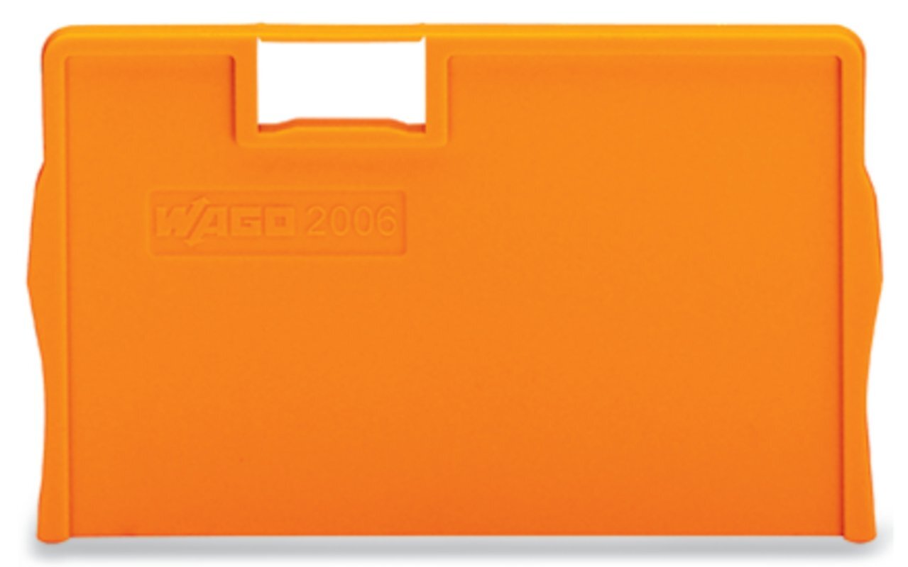 Seperator plate; 2 mm thick; oversized; orange